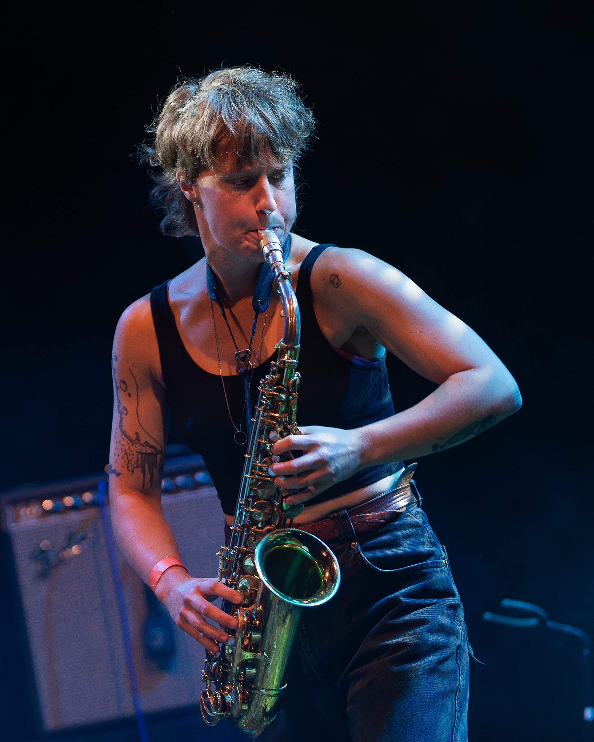 Signe Emmeluth with her quartet "Emmeluth's Amoeba" at Kristiansand Jazzfestival 2025