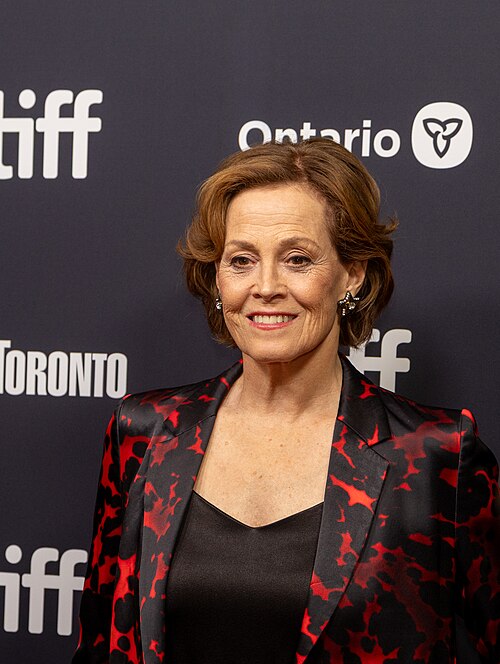 Sigourney Weaver, actor, at the 2025 Toronto International Film Festival (TIFF) for the movie Dust Bunny.