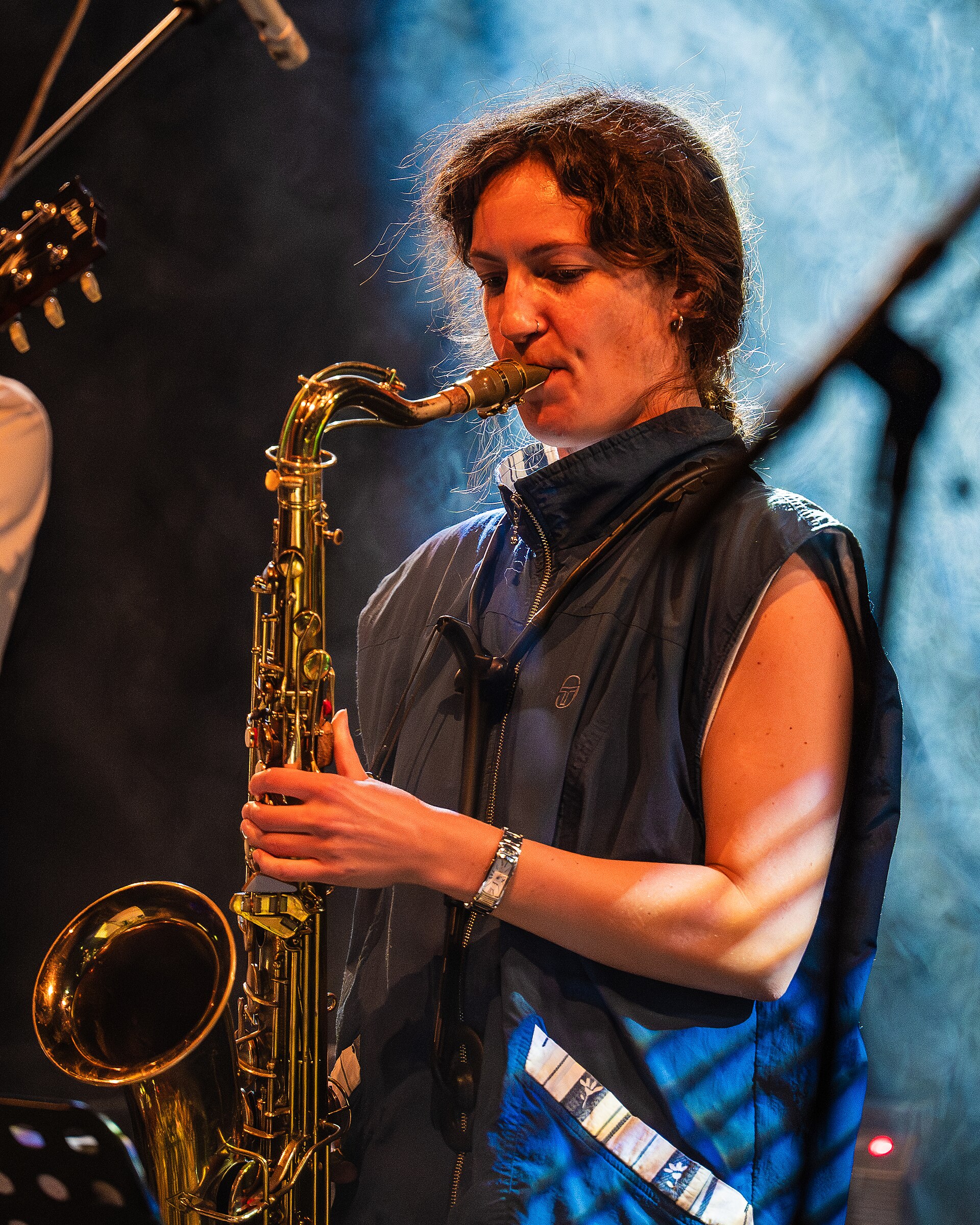 Ole Mofjell was artist-in-residence at the inaugural Kristiansand Jazzfestival, 2025