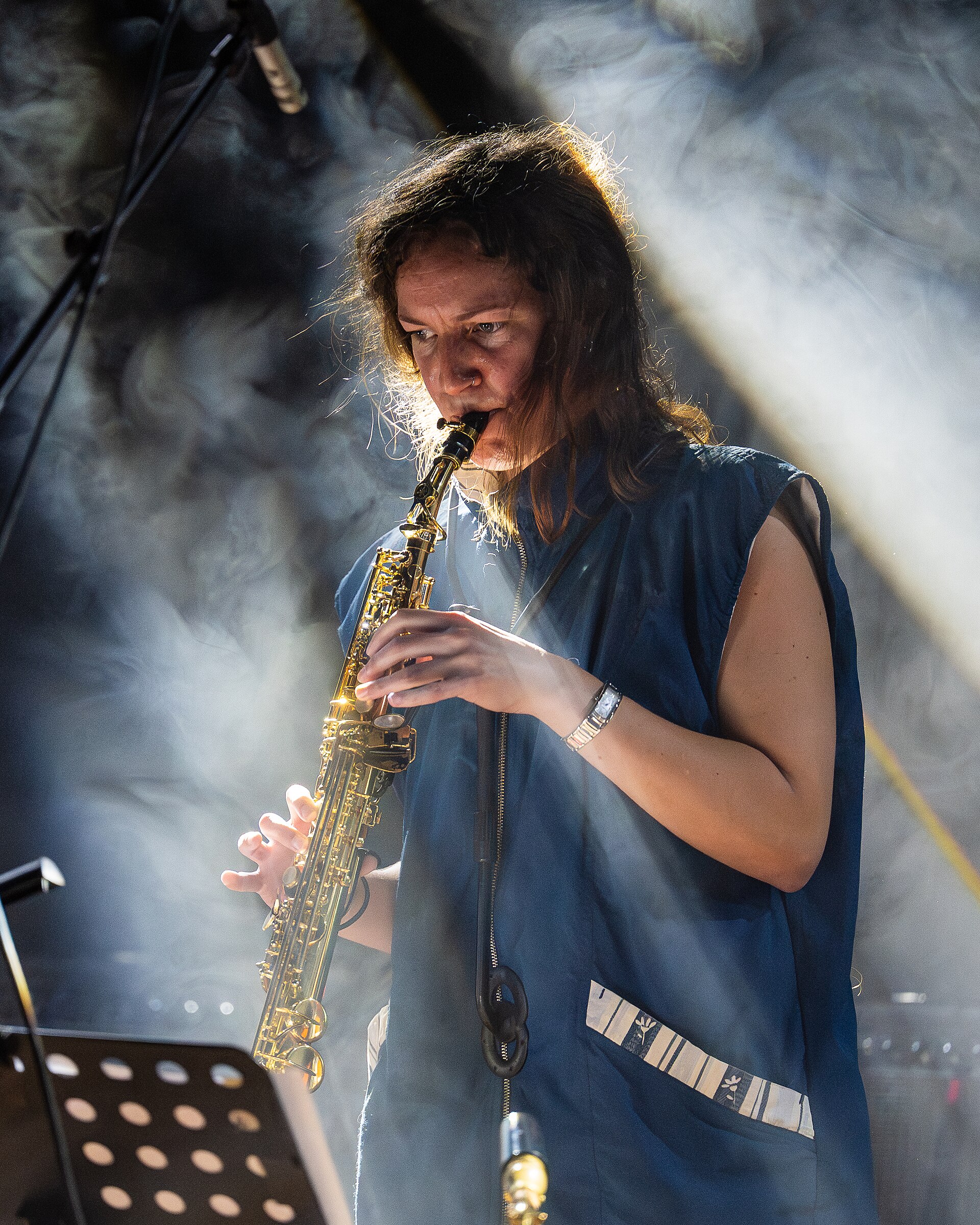 Ole Mofjell was artist-in-residence at the inaugural Kristiansand Jazzfestival, 2025