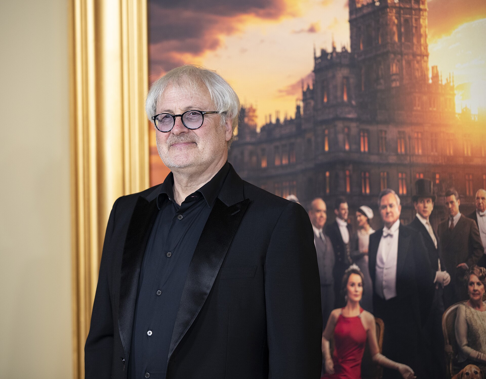 Simon Curtis at September 2025 Downton Abbey: The Grand Finale Premiere in New York.