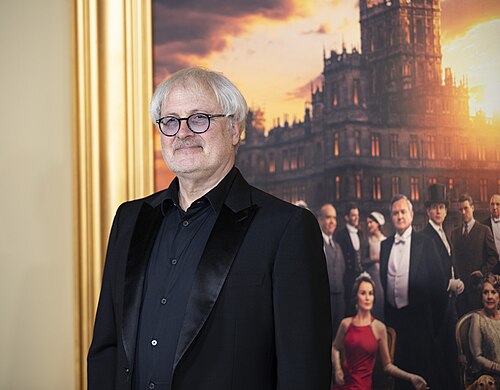 Simon Curtis at September 2025 Downton Abbey: The Grand Finale Premiere in New York.