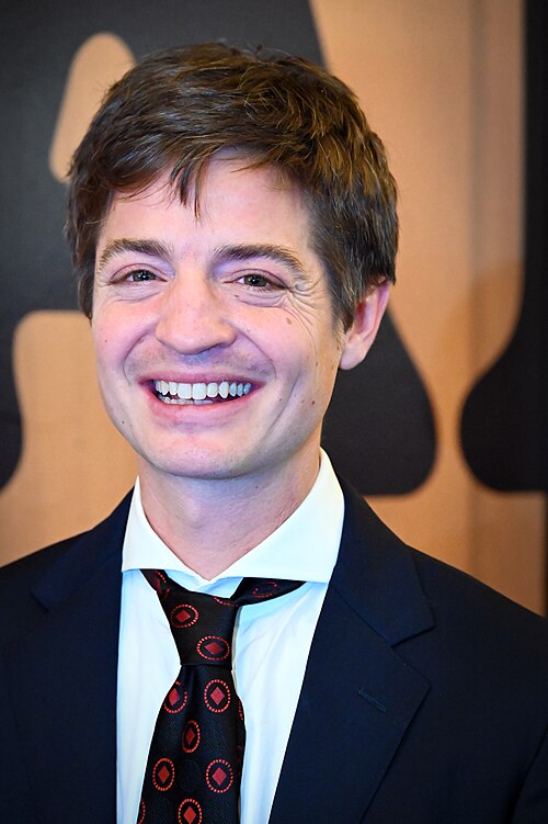 Simon Rich at the opening night of "All Out" on Broadway, December 2025