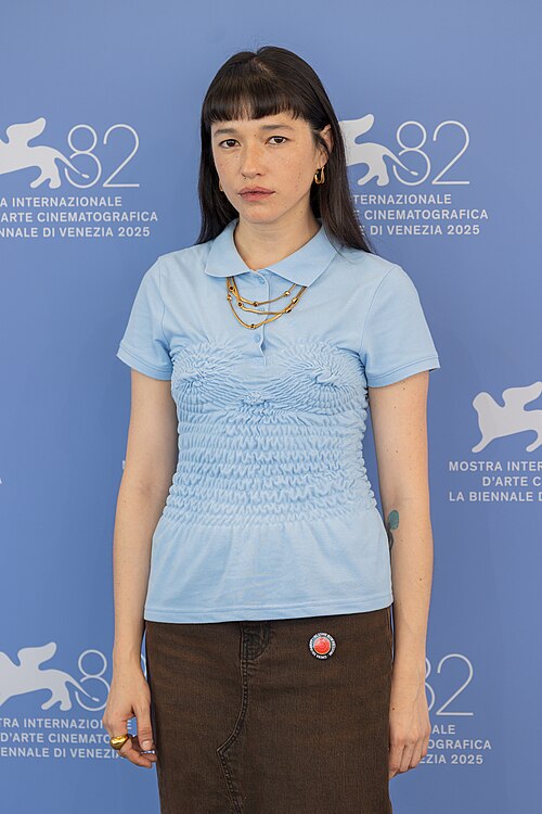 Simone Bucio, actress, at 82nd Venice International Film Festival in Venice, Italy for the film hiedra.