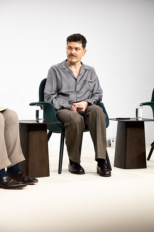 Simone Farresin, Formafantasma, at the Art Basel international art fair in Basel, Switzerland in June 2025.