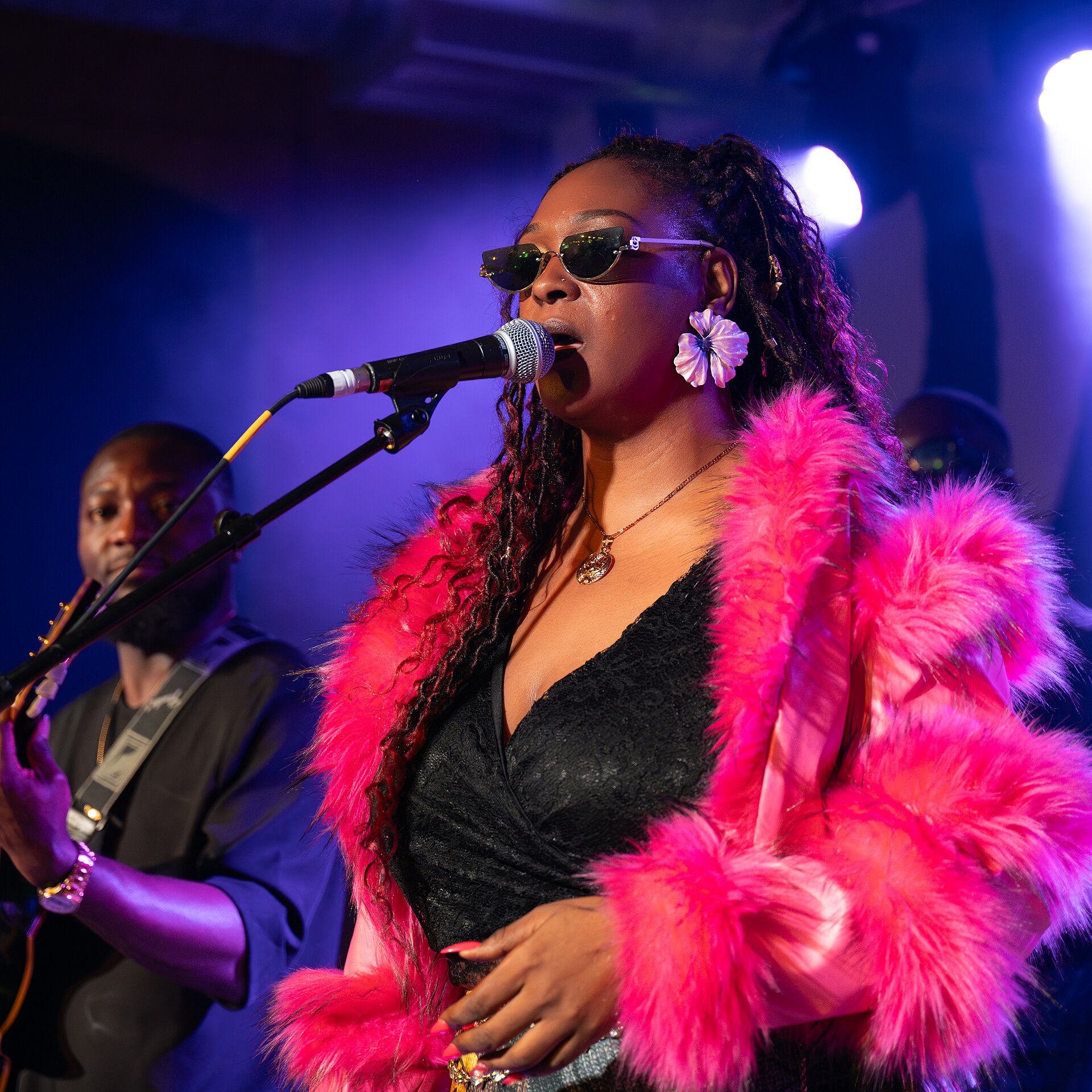 Siobhan Élouise performing with her band The Neon Souls at SXSW London, June 2025