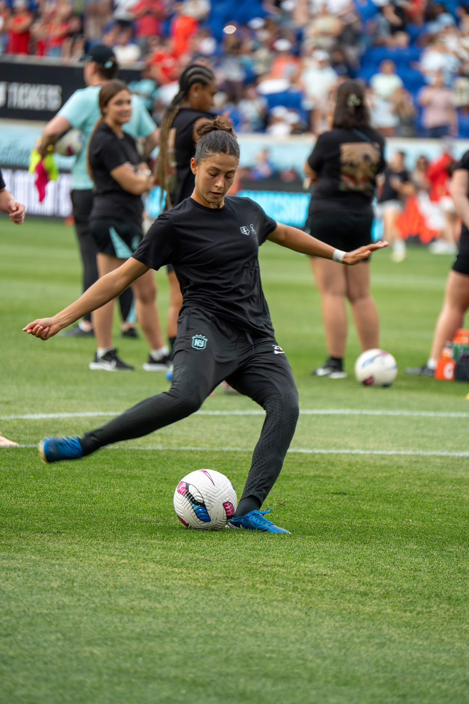 Sofia Cook during Gotham FC vs Bay FC on 6.21.25