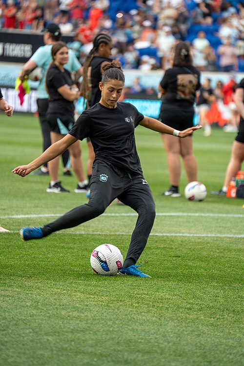 Sofia Cook during Gotham FC vs Bay FC on 6.21.25