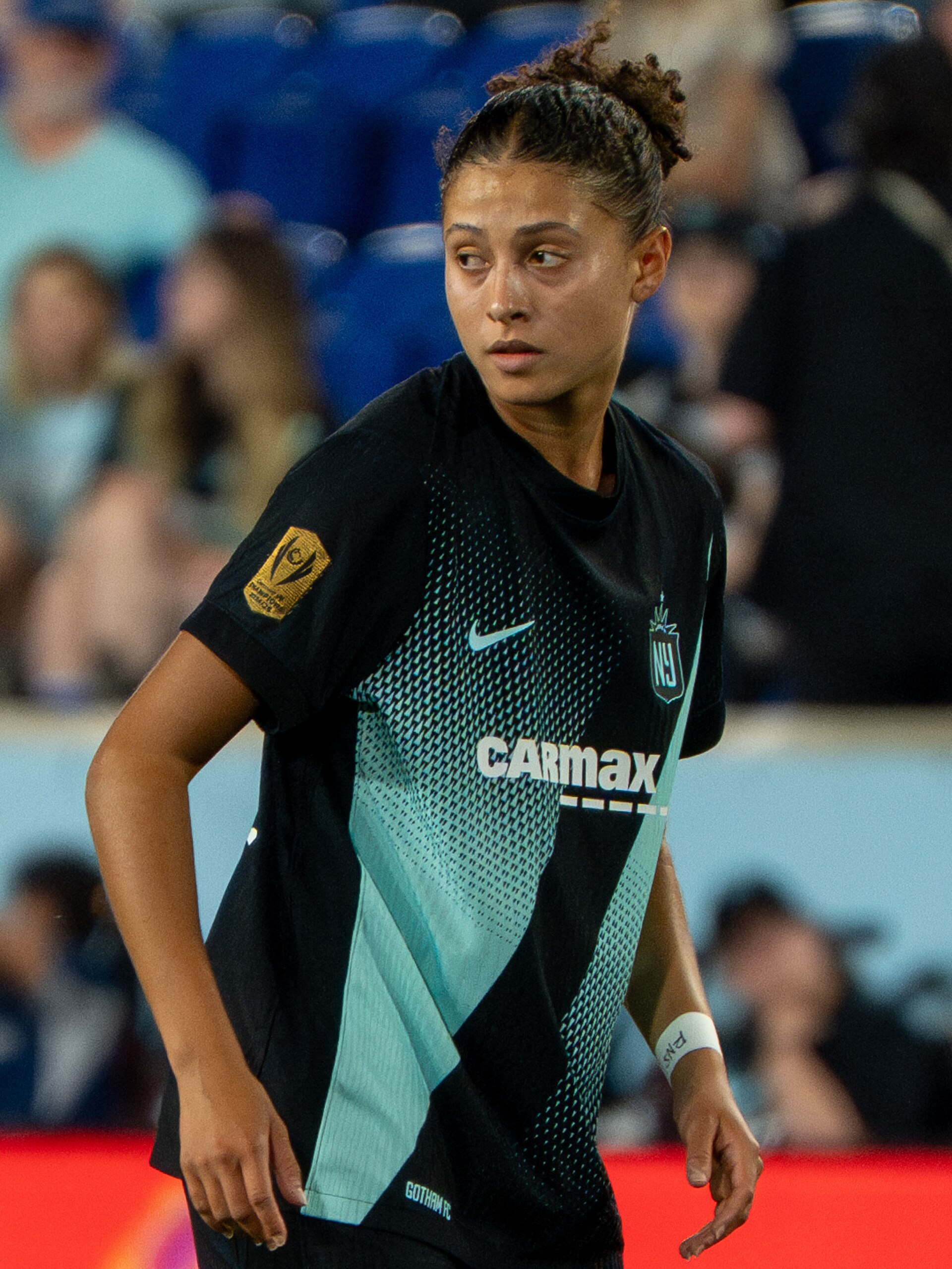 Sofia Cook during Gotham FC vs Bay FC on 6.21.25