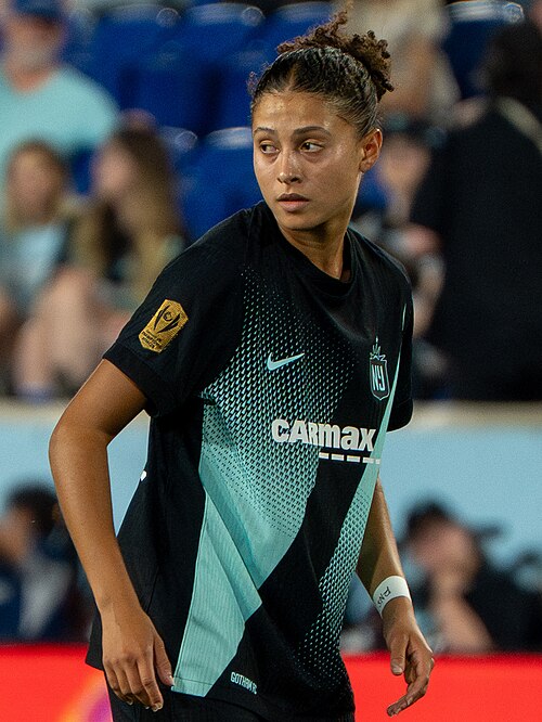 Sofia Cook during Gotham FC vs Bay FC on 6.21.25