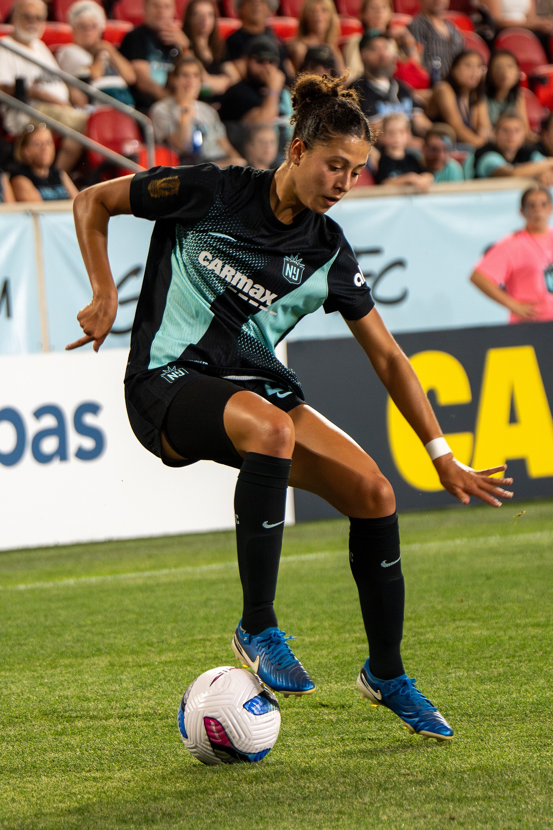 Sofia Cook during Gotham FC vs Bay FC on 6.21.25