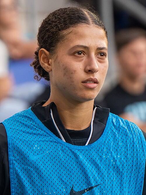 Sofia Cook during Gotham FC vs Racing Louisville on Oct 19, 2025