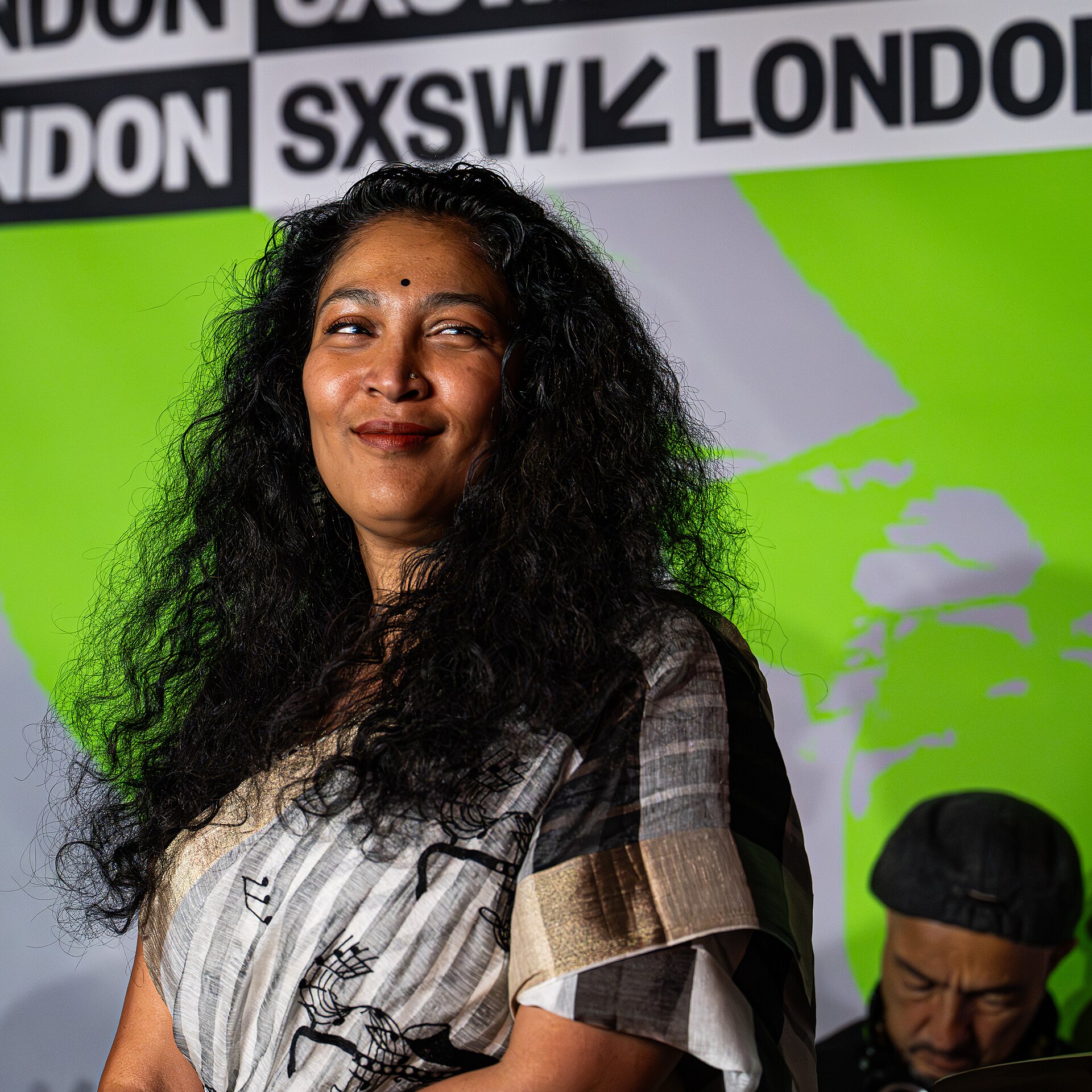 Sohini Alam performing with Lokkhi Terra at SXSW London, June 2025