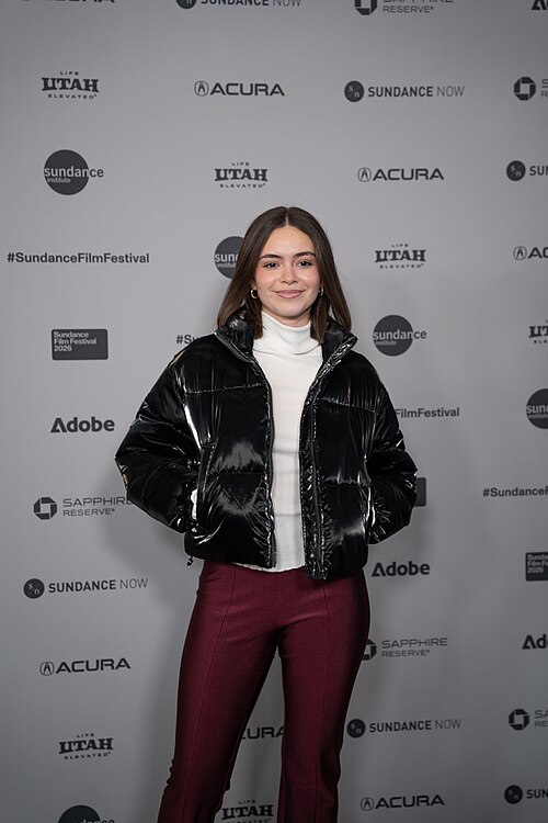 Sophia Torres (actress) at the premiere for Run Amok at Sundance Film Festival 2026.
