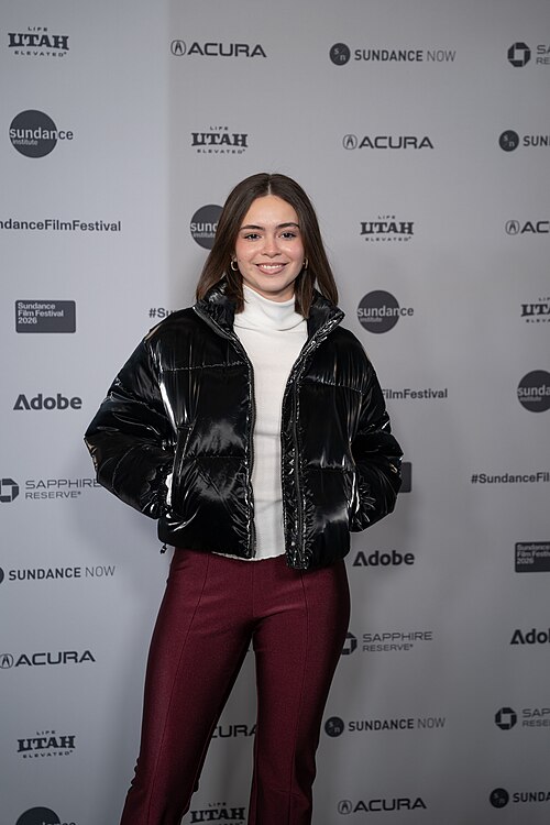 Sophia Torres (actress) at the premiere for Run Amok at Sundance Film Festival 2026.
