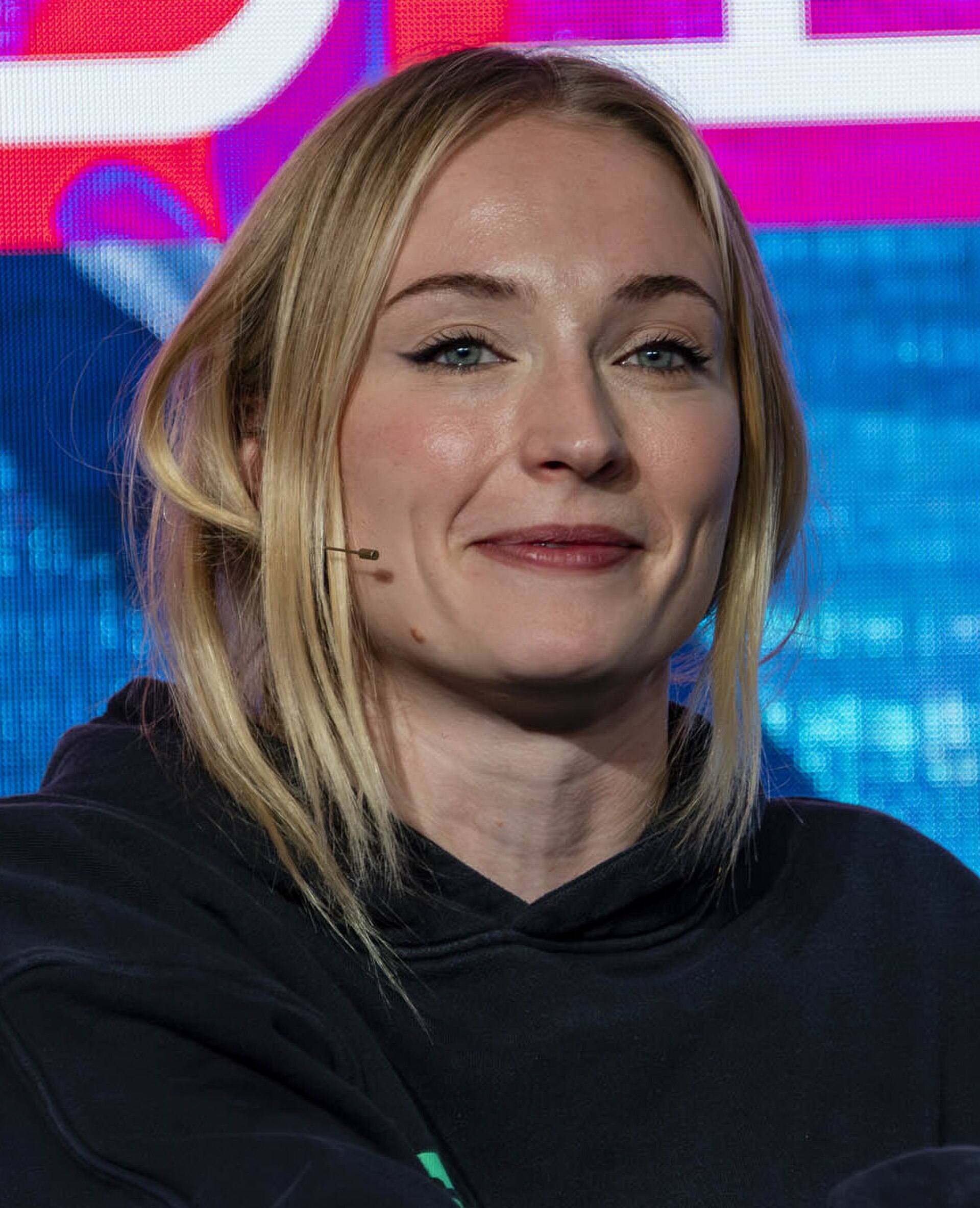 Sophie Turner, actor, at the SXSW London festival hosted in London, England during June 2025.