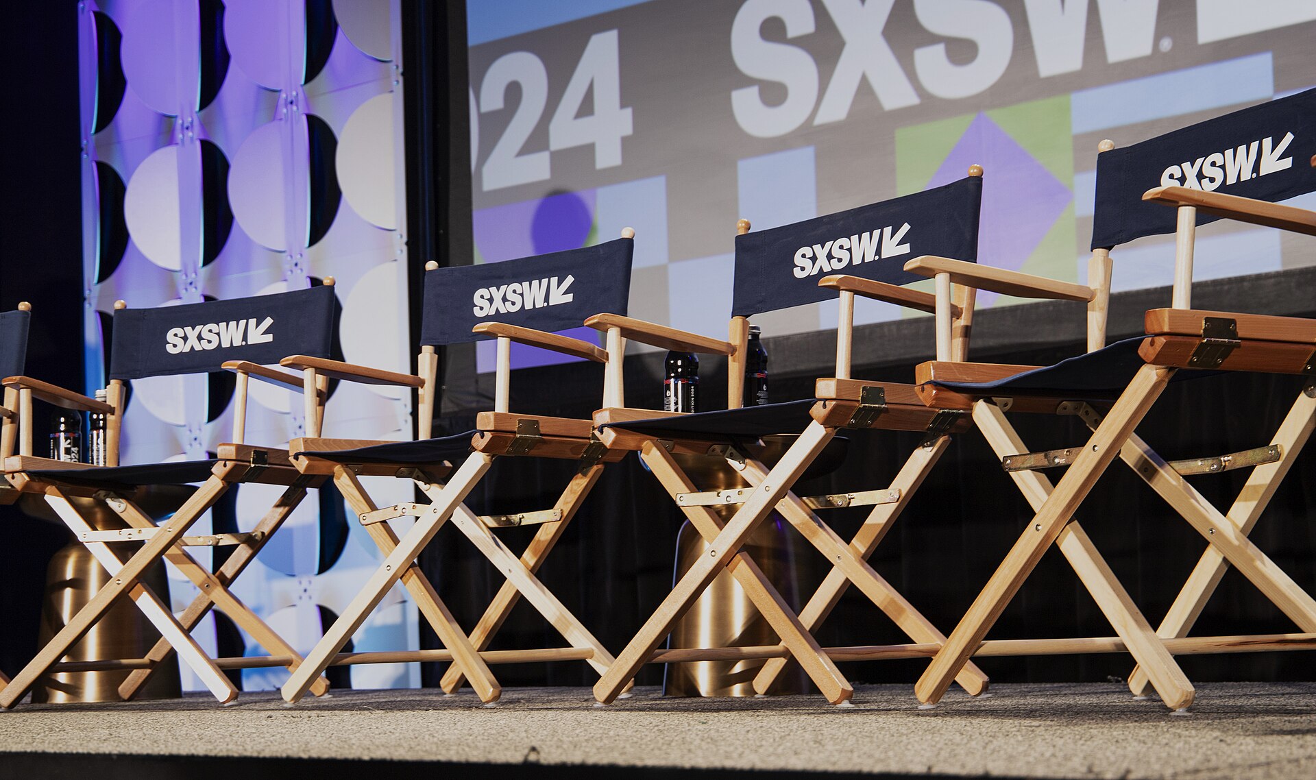 South by Southwest 2024 panel chairs at Office Space 25th anniversary celebration