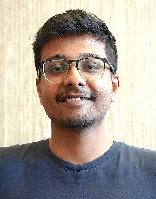 Srihari Narayan Rajashekar, at SXSW 2025 in Austin, Texas in March 2025