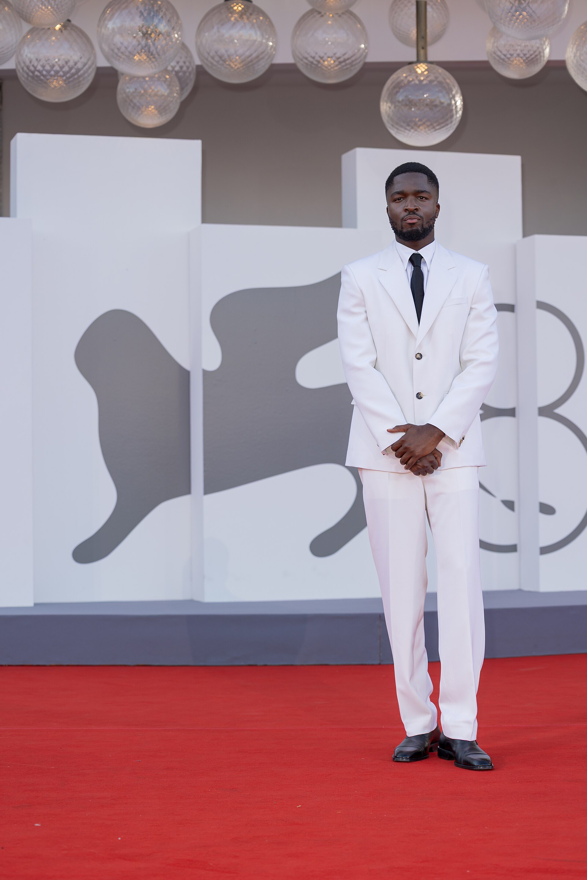 Stéphane Bak , actor, at 82nd Venice International Film Festival in Venice, Italy for the film Chien 51.