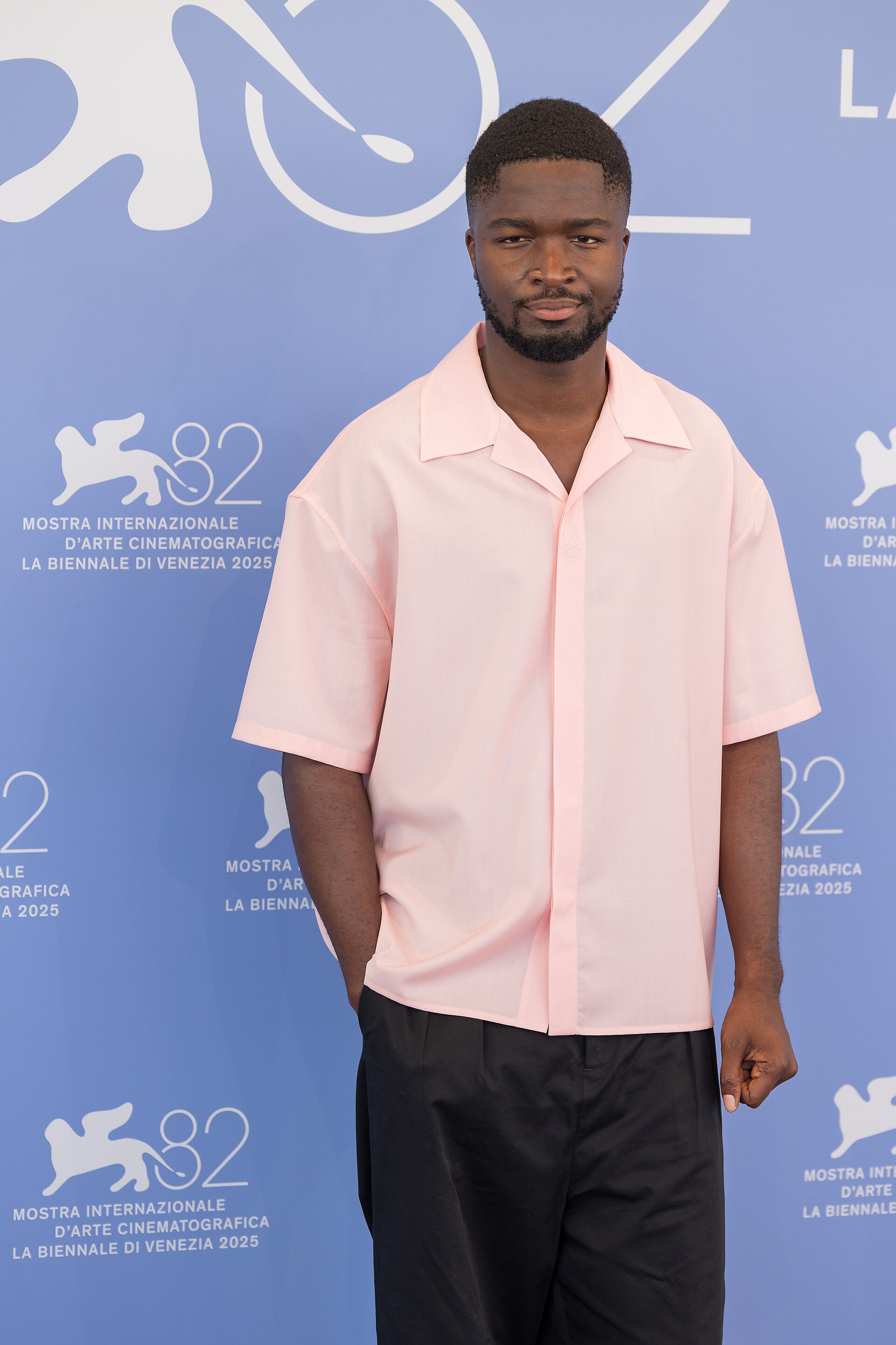 Stéphane Bak , actor, at 82nd Venice International Film Festival in Venice, Italy for the film Chien 51.