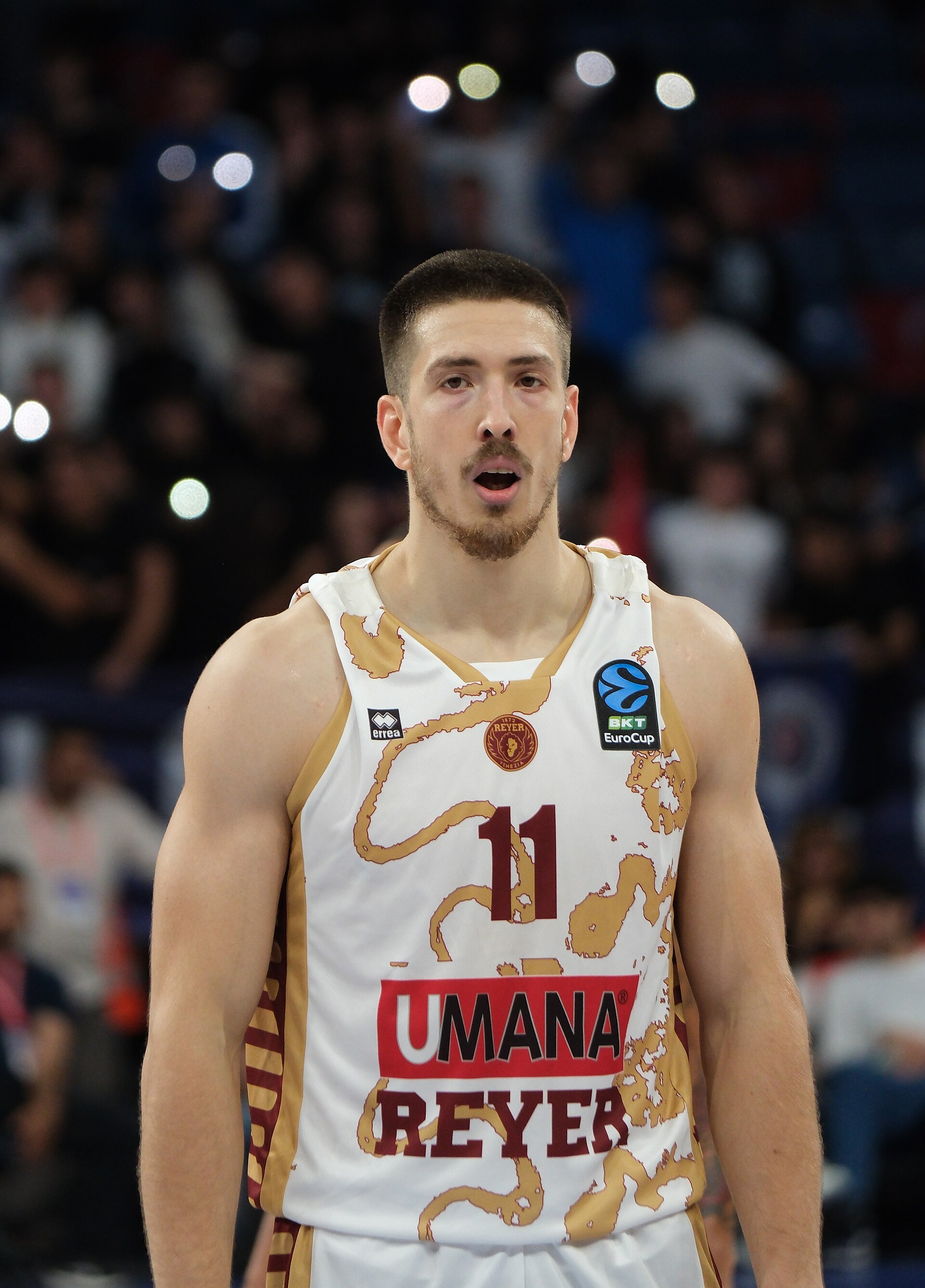 Stefan Nikolić (basketball, born 1997) 11 Reyer Venezia EuroCup 20251008