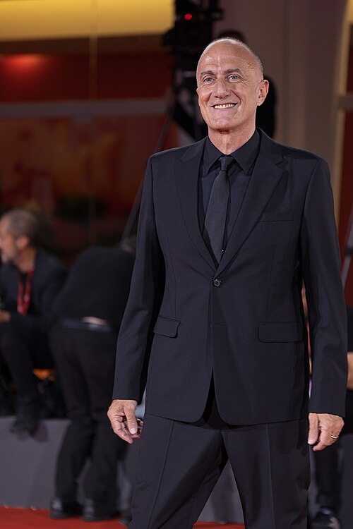 stefano sollima, director, at 82nd Venice International Film Festival in Venice, Italy for the film il mostro.
