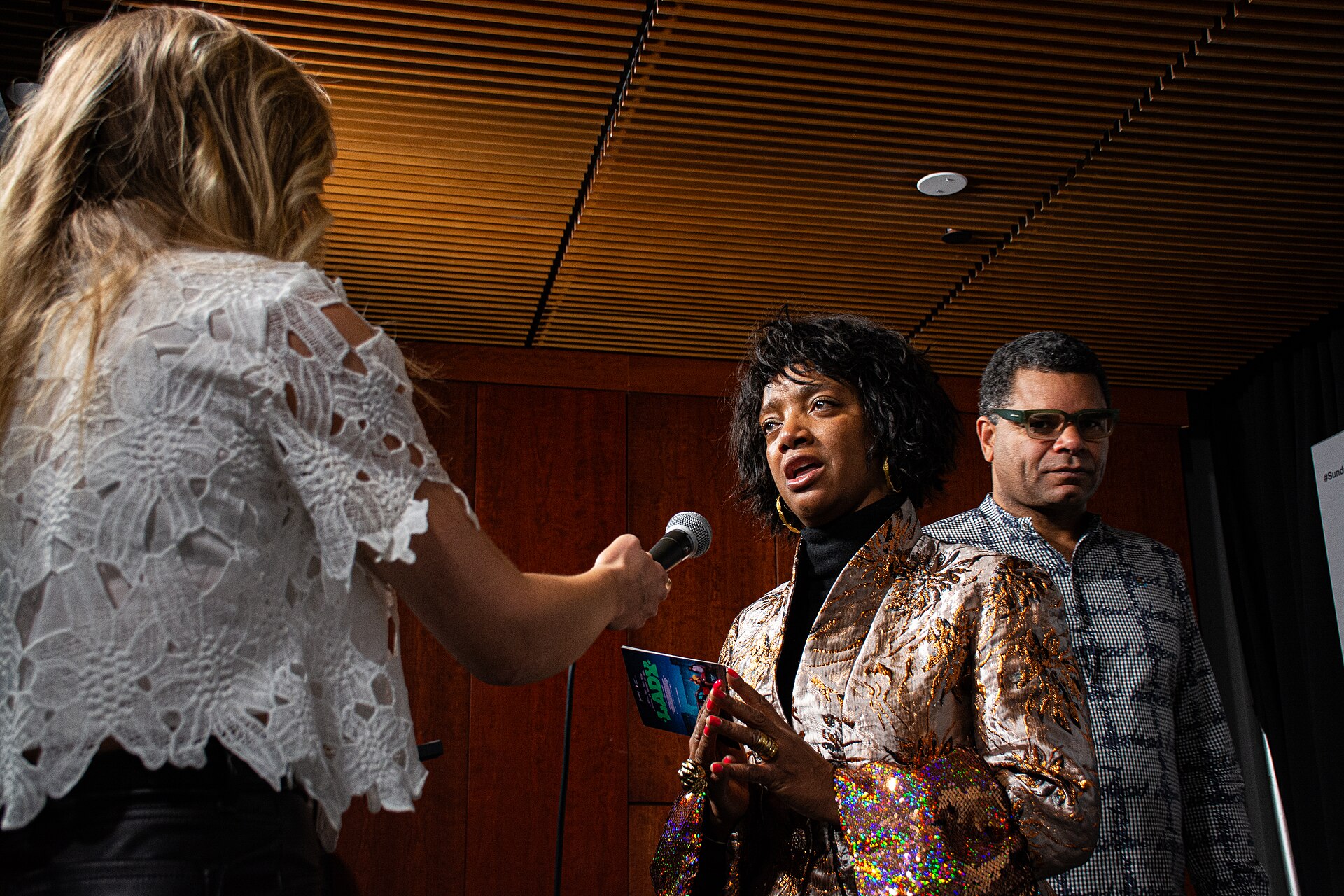 Stella Nwimo, Producer, at the 2026 Sundance Film Festival for the movie LADY.