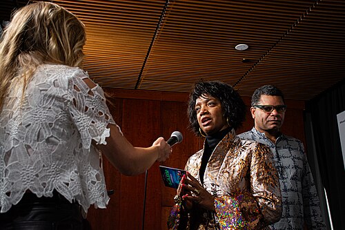 Stella Nwimo, Producer, at the 2026 Sundance Film Festival for the movie LADY.