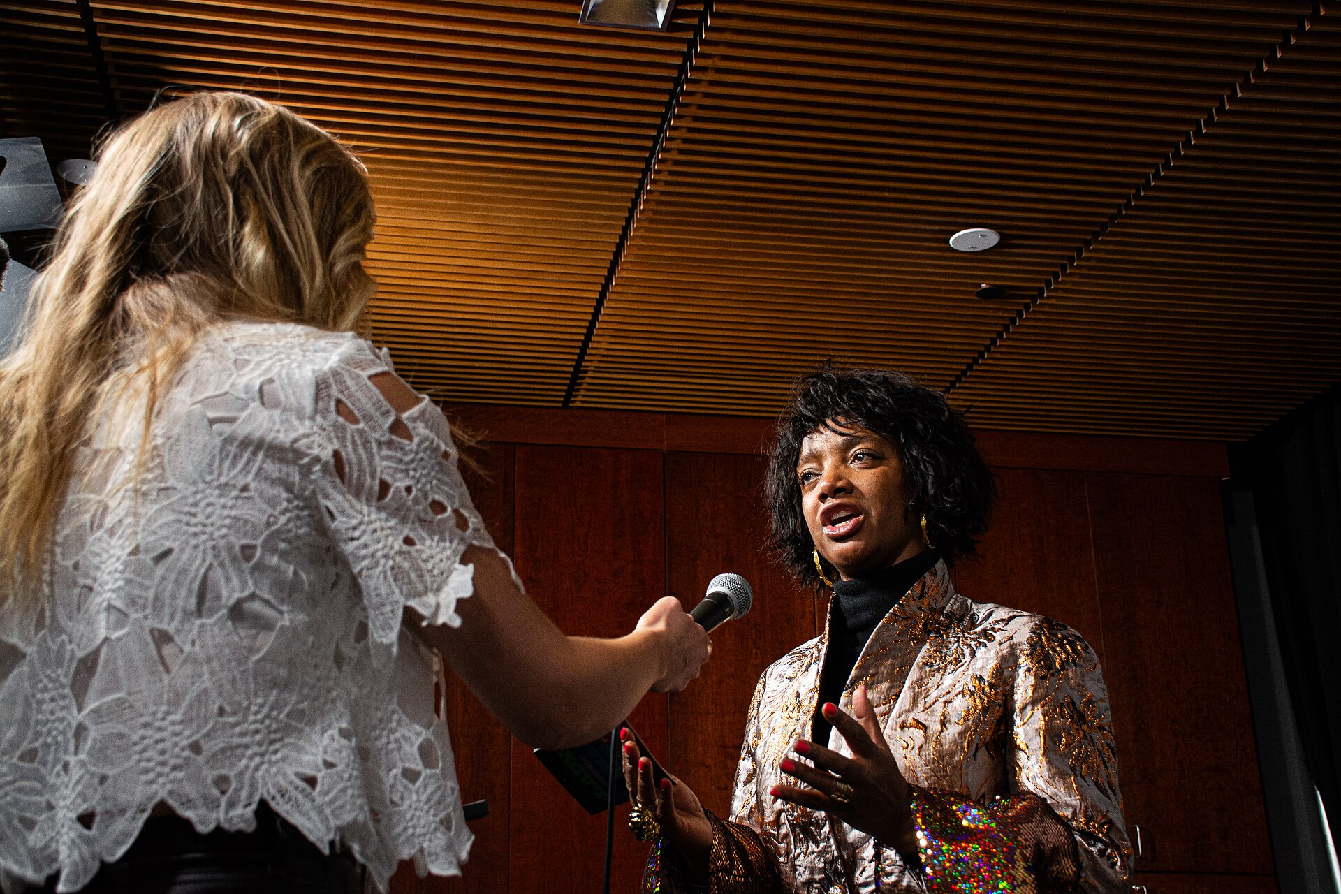 Stella Nwimo, Producer, at the 2026 Sundance Film Festival for the movie LADY.