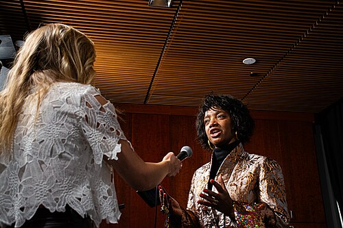 Stella Nwimo, Producer, at the 2026 Sundance Film Festival for the movie LADY.