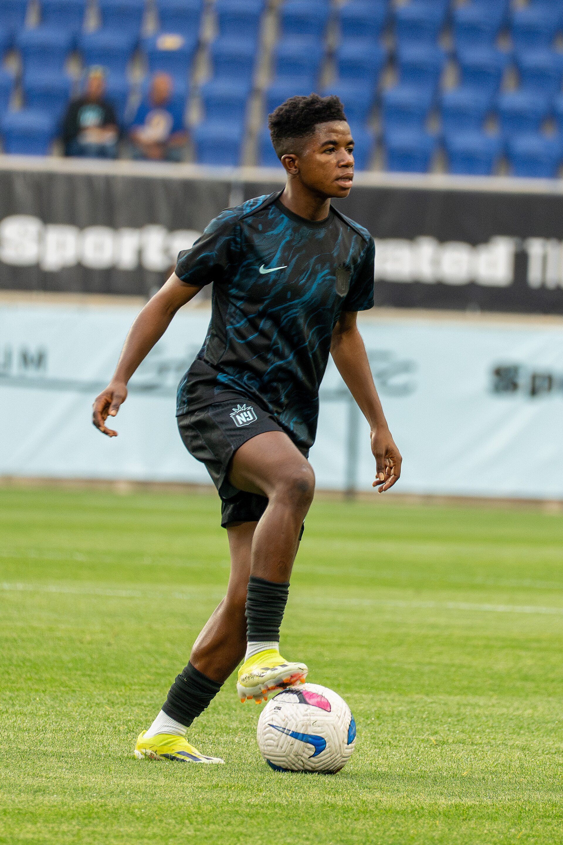 Stella Nyamekye during Gotham FC vs San Diego Wave on 5.16.25
