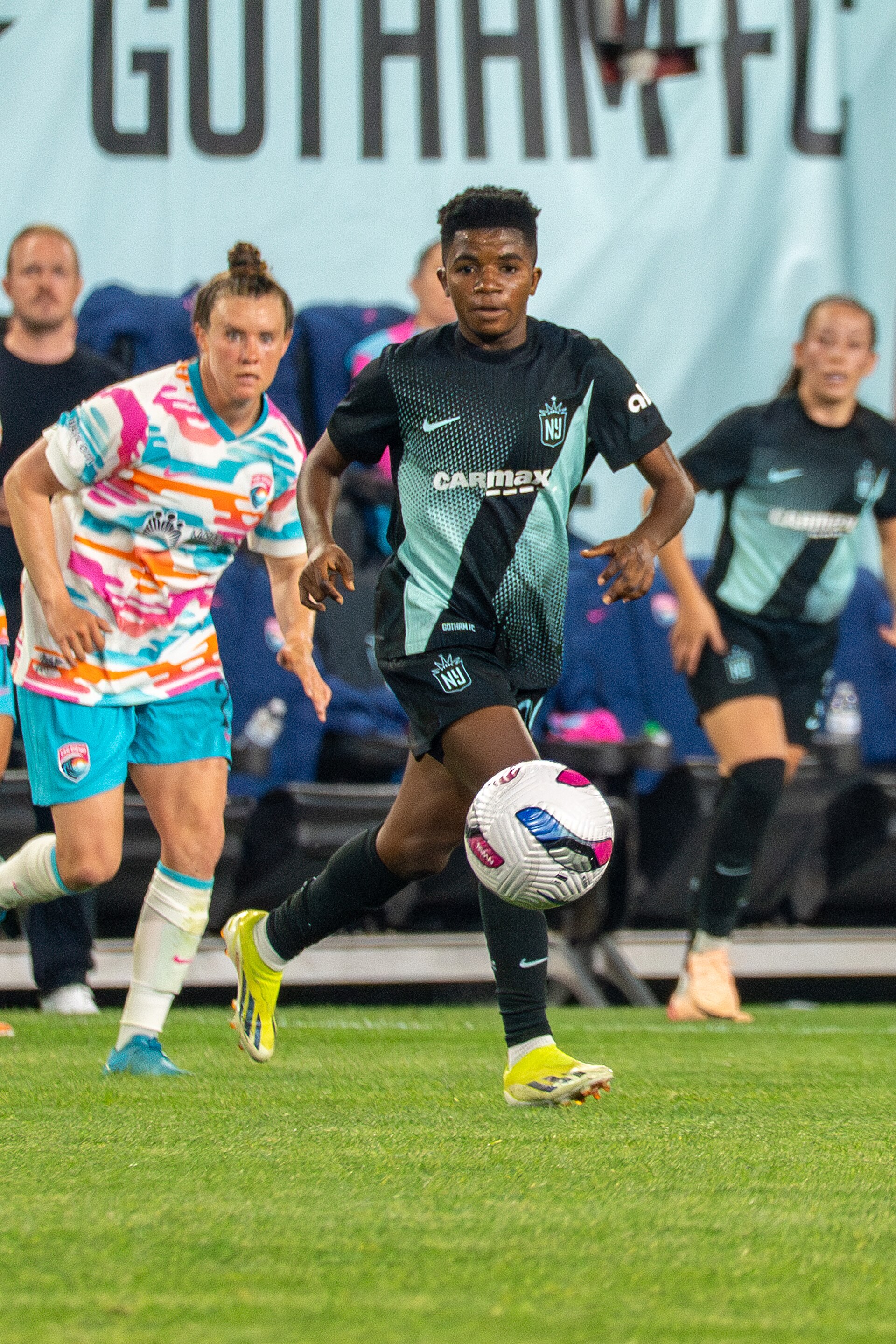 Stella Nyamekye during Gotham FC vs San Diego Wave on 5.16.25