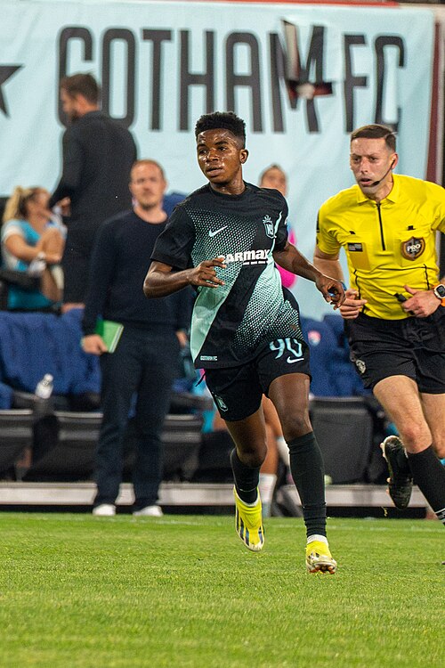 Stella Nyamekye during Gotham FC vs San Diego Wave on 5.16.25