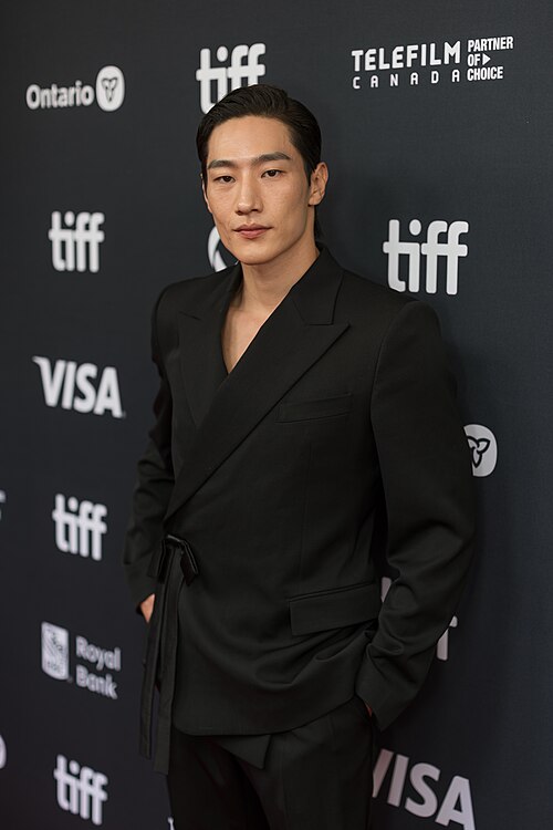 Steve Sanghyun Noh, actor in 'Love in the Big City', at the 2024 Toronto International Film Festival