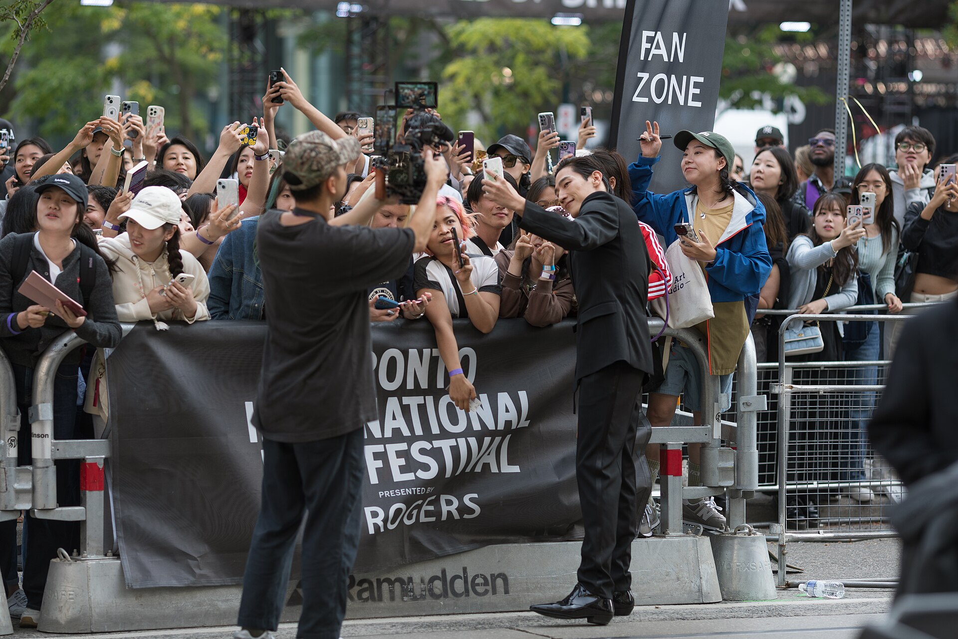 Steve Sanghyun Noh at the 2024 Toronto International Film Festival