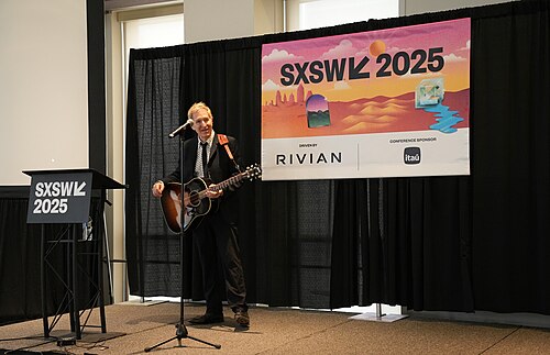 Steve Wynn, musician, session at SXSW 2025 in Austin, Texas. "Life, Music, And The Dream Syndicate with Steve Wynn."