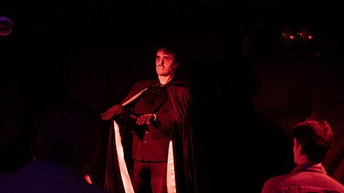 Steven Haanes at the 2024 Edinburgh Fringe Festival for The Master