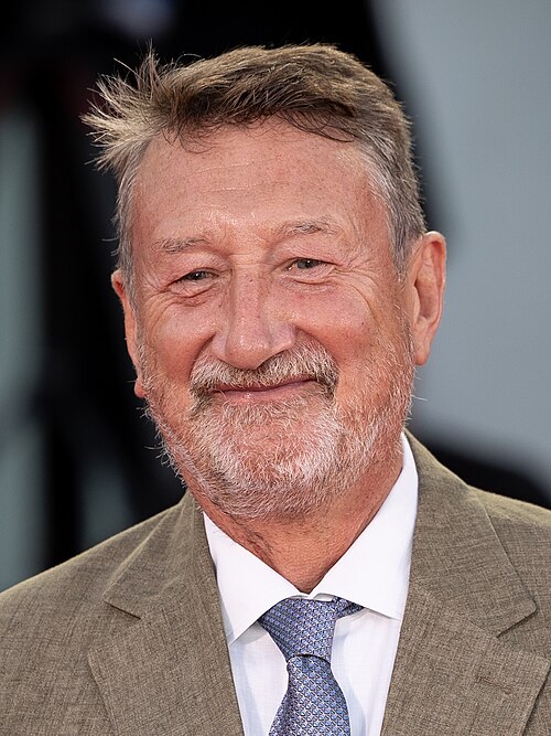 Writer Steven Knight at the 81st Venice International Film Festival