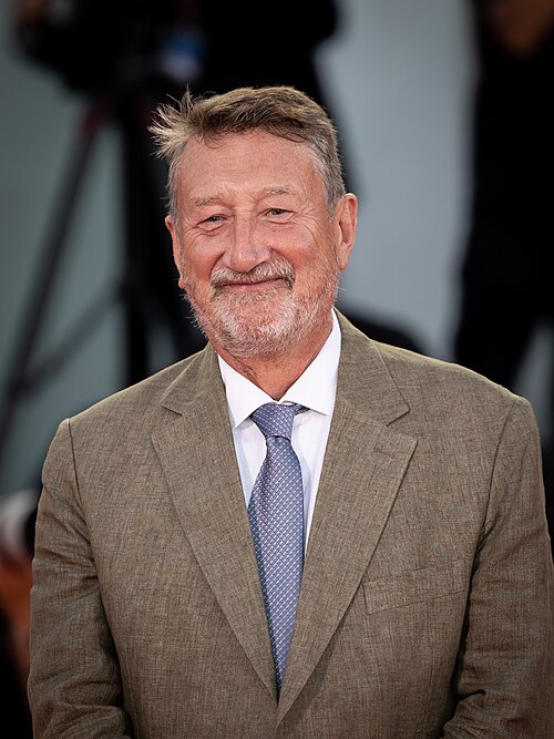 Writer Steven Knight at the 81st Venice International Film Festival