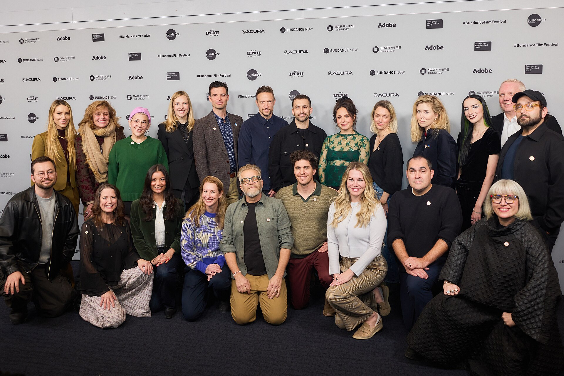 Subjects, crew and producers at the 2026 Sundance Film Festival for The Lake
