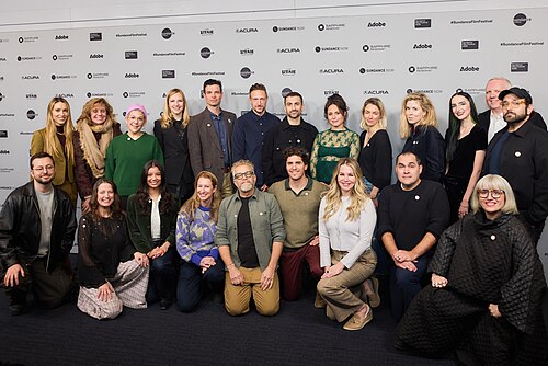 Subjects, crew and producers at the 2026 Sundance Film Festival for The Lake
