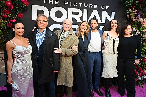 Cast members of "Succession" at the Opening Night of "The Picture of Dorian Gray" on Broadway, 2025
