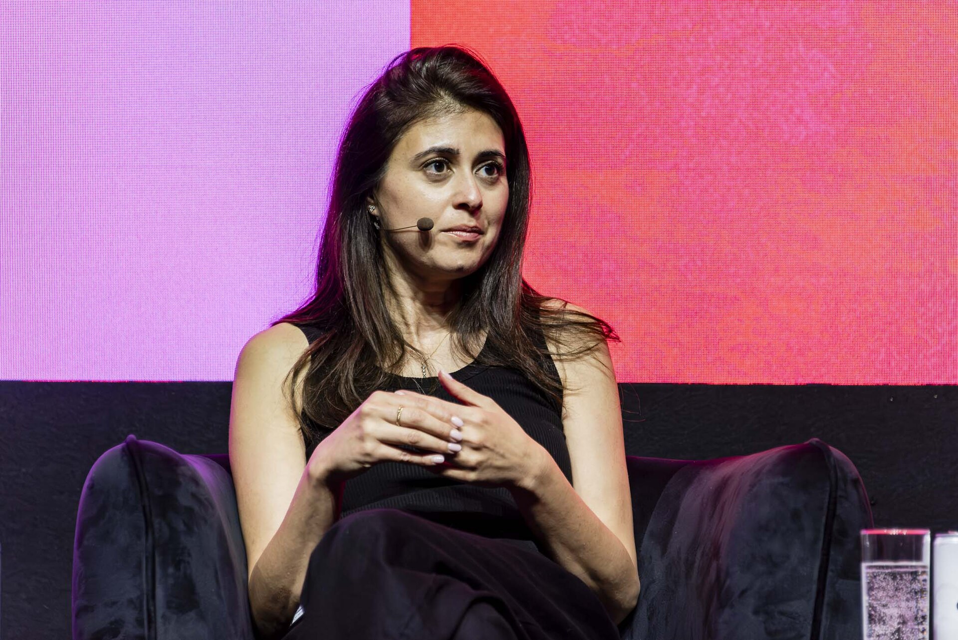 Suhair Khan, Founder & Director, open-ended, at the SXSW London festival hosted in London, England during June 2025.