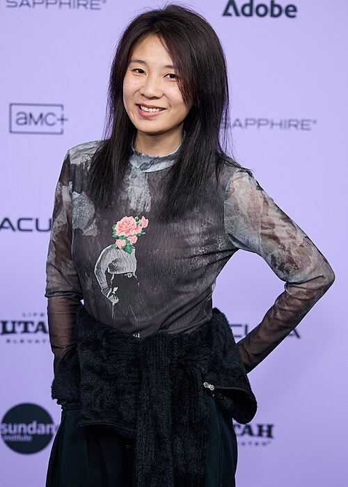 Dongna Chen at the premiere of the documentary short film 14 Paintings at the 40th Sundance Film Festival in Park City, Utah, on January 20, 2024