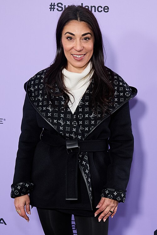 Alexandra Kazarian at the premiere of the movie As we speak at the 40th Sundance Film Festival in Park City, Utah, on January 22, 2024