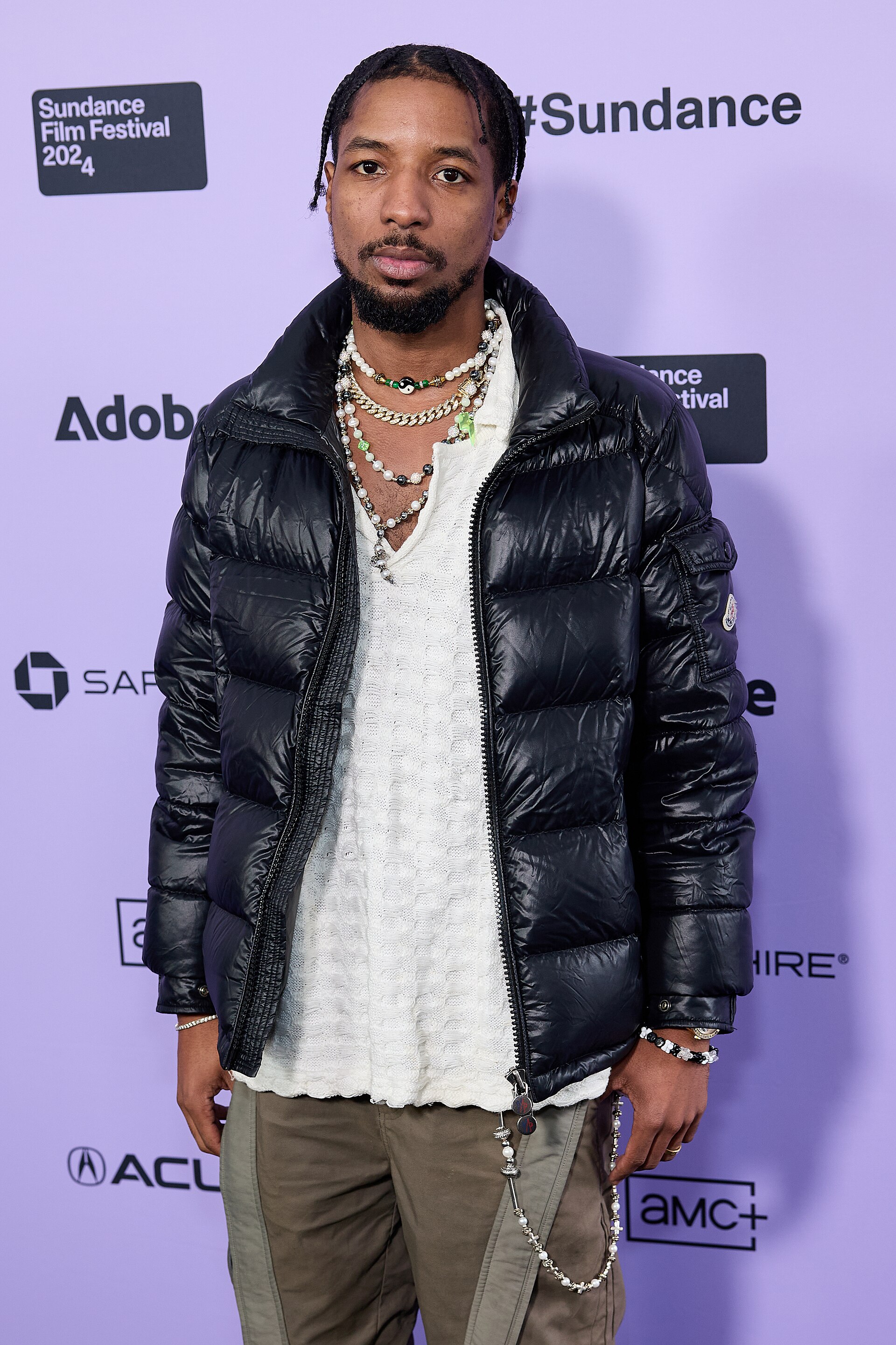 Rockie Fresh at the premiere of the movie As we speak at the 40th Sundance Film Festival in Park City, Utah, on January 22, 2024