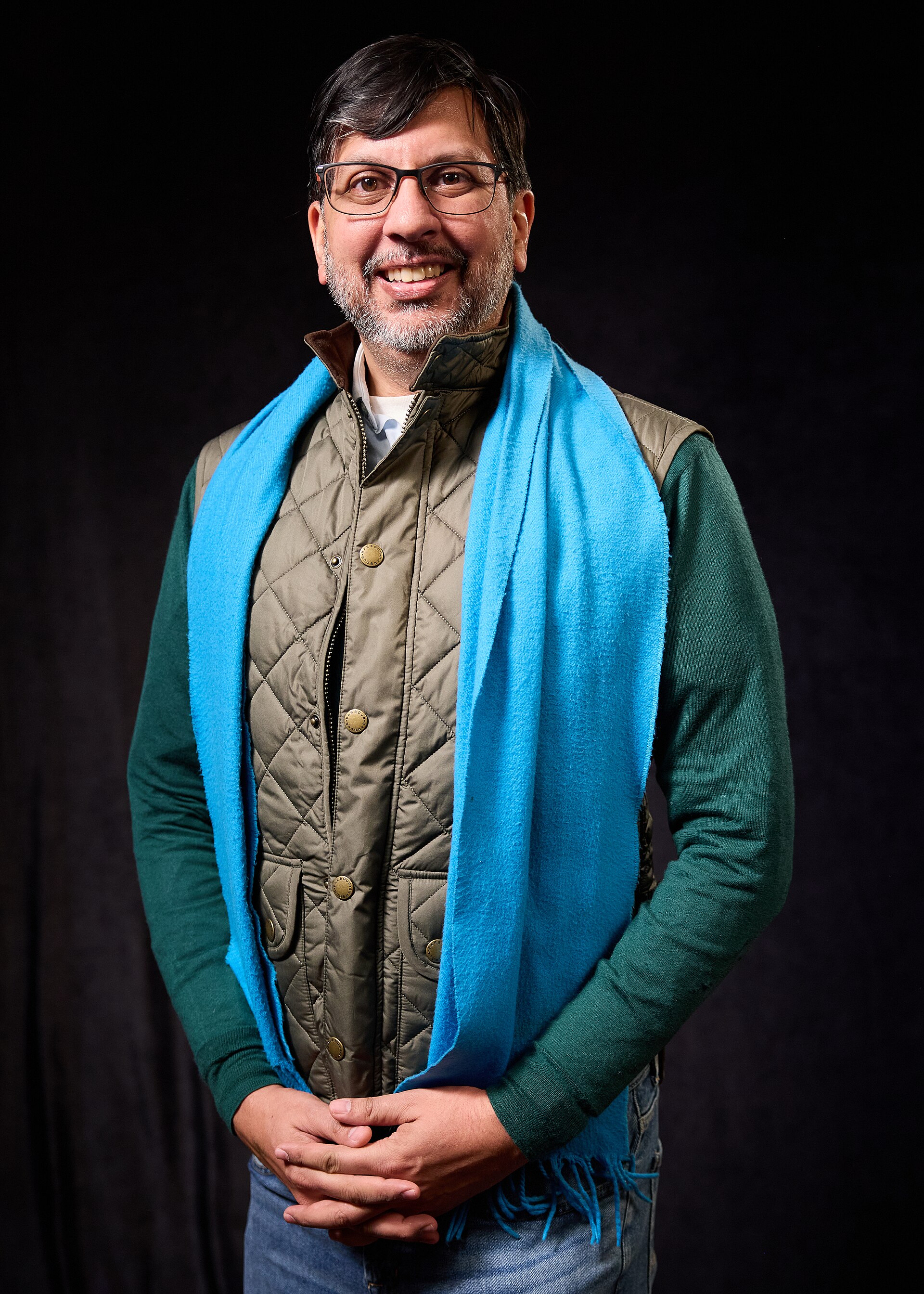 Beesham A. Seecharan at the 40th Sundance Film Festival in Park City, Utah, on January 22, 2024