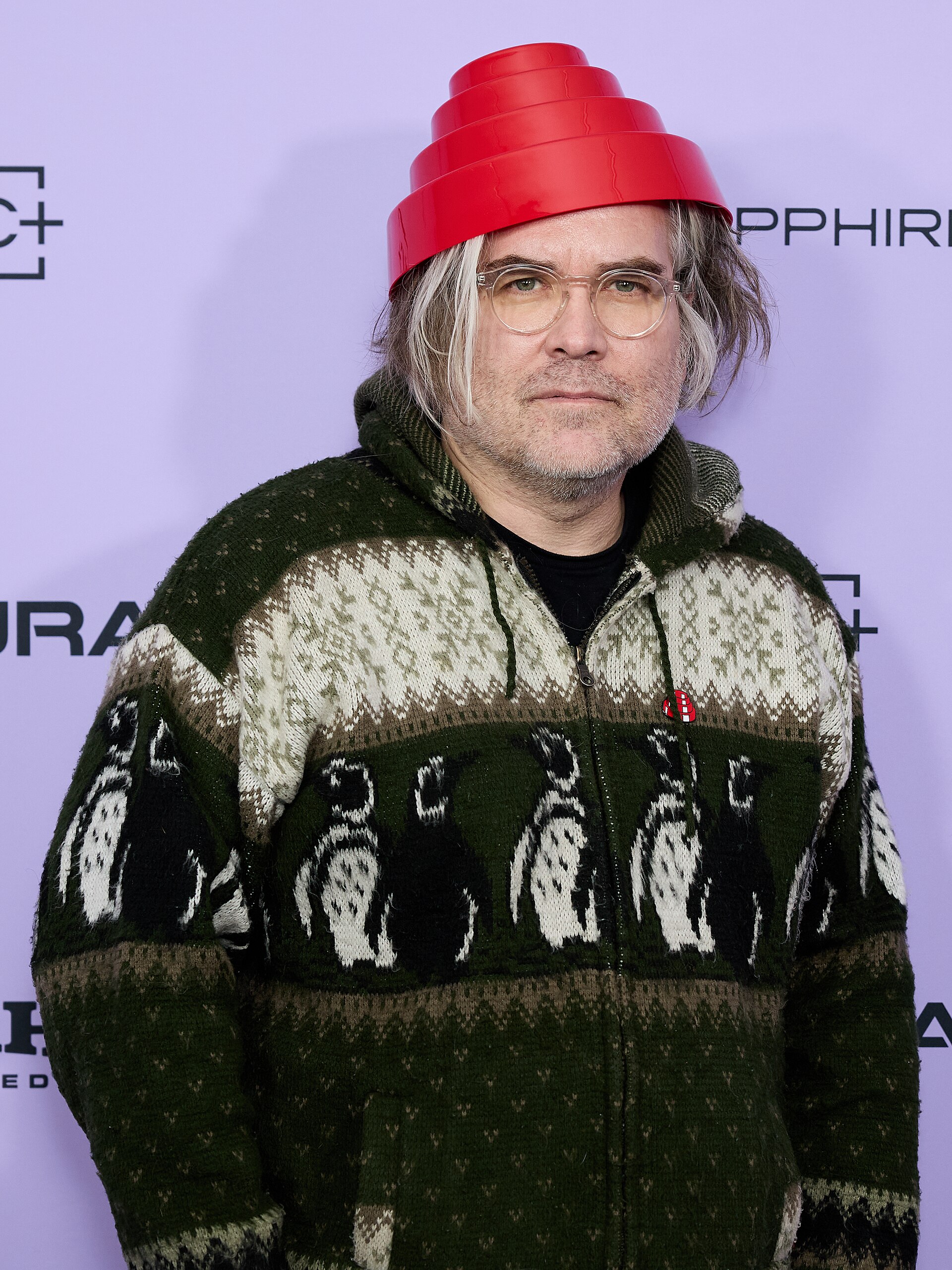 Chris Holmes at the premiere of the movie DEVO at the 40th Sundance Film Festival in Park City, Utah, on January 21, 2024