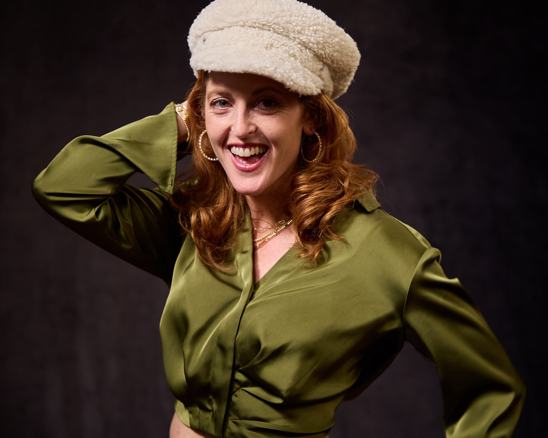 Jessica Sherr at the 40th Sundance Film Festival in Park City, Utah, on January 22, 2024