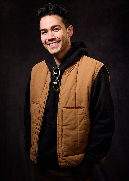 Kanoa Goo at the 40th Sundance Film Festival in Park City, Utah, on January 22, 2024